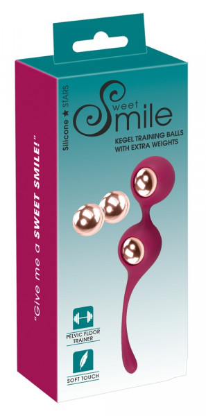 Sweet Smile Kegel training balls + Extra Gewicht