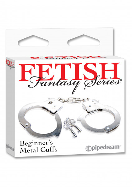 Fetish Fantasy Beginners Metal Cuffs