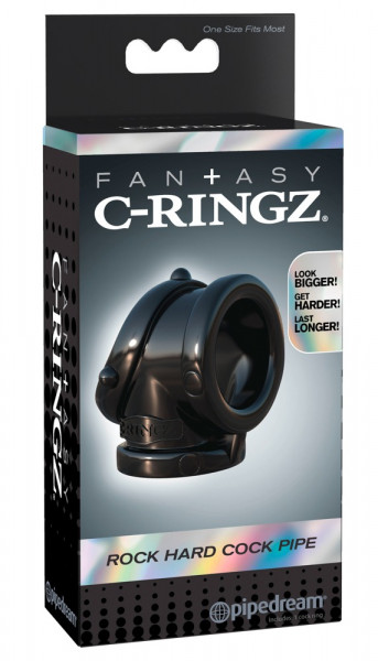 Fantasy C-Ringz Rock Hard Cock Pipe