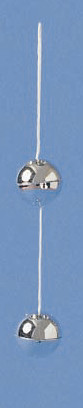 Seven Creations Liebeskugeln Plastik, silber