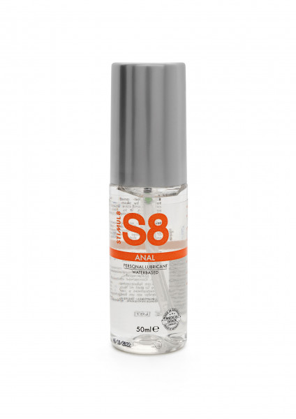 S8 WB Anal Lube 50ml