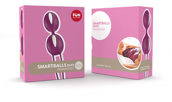 Fun Factory SMARTBALLS DUO - white | grape