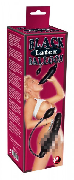 You2Toys Pumpdildo Black Latex Balloon