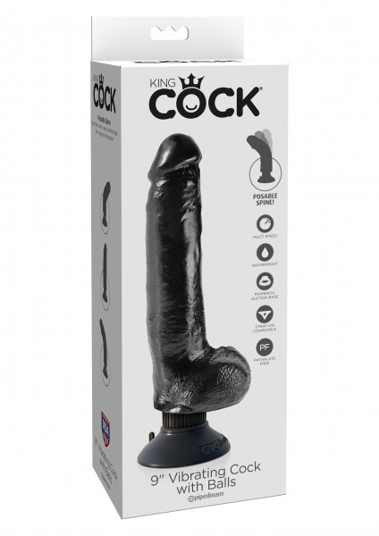 King Cock Cock With Balls 9 Inch