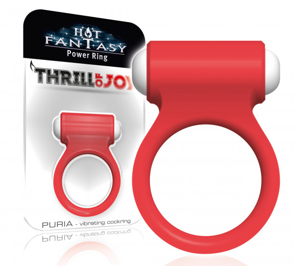 HOT FANTASY Thrill of Joy Puria Vibro-Ring rot