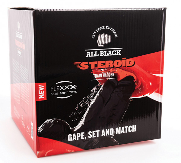 ALL BLACK STEROID Gape, Set, Match Black