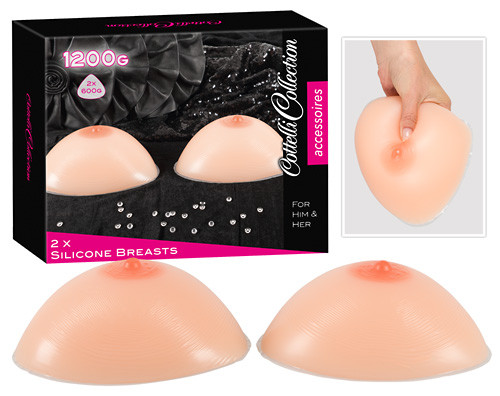 Silikonbrüste 2x600g
