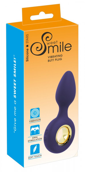 Sweet Smile Vibrating Butt Plug