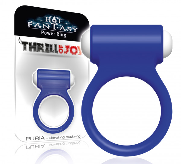 HOT FANTASY Thrill of Joy Puria Vibro-Ring blau