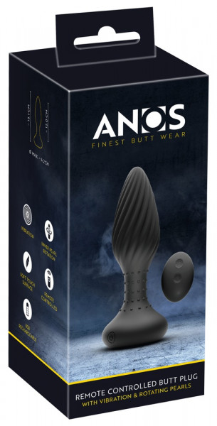 Anos RC ribbed Butt Plug