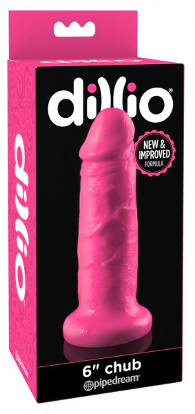 Dillio 6&quot; Chub pink