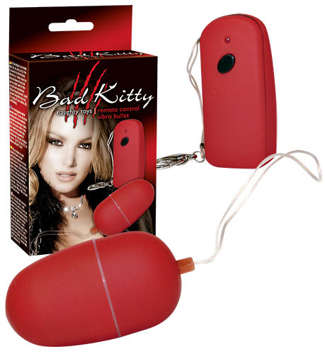 Bad Kitty RC Vibro Bullet Red