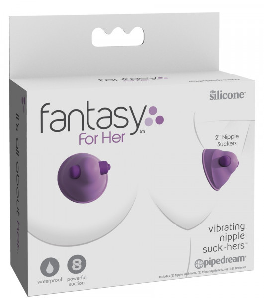 Fantasy For Her vibrating nipple suck-hers
