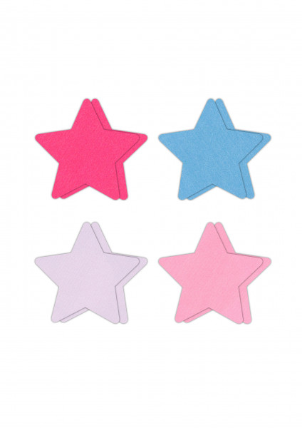 Pretty Pasties Star II Assorted 4 Pair