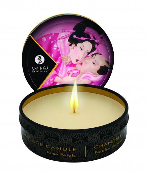SHUNGA Massage Candle Aphrodisia/Rose Petals 30ml