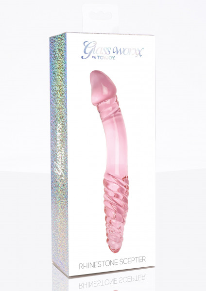 Glass Worxx by TOYJOY Rhinestone Scepter