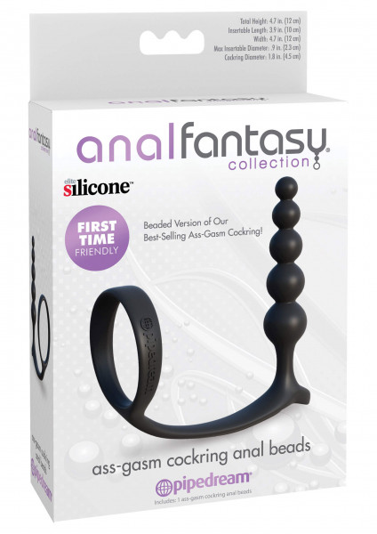 analfantasy AssGasm Cockring Anal Beads