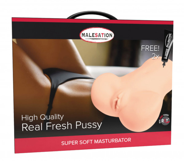 MALESATION Masturbator Real Fresh Pussy