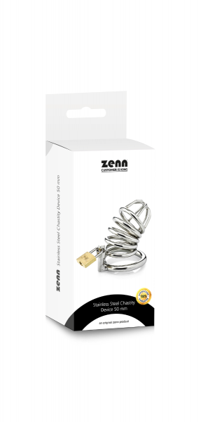 Zenn Stainless Steel Chastity Device 50mm