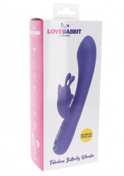 Love Rabbits by TOYJOY Fabulous Butterfly Vibrator