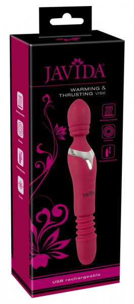 Javida Massagestab Warming &amp; Thrusting Vibe