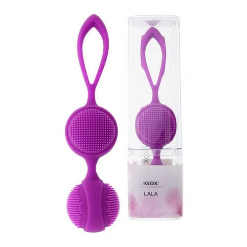 IGox &quot;Lala&quot; wasserdicht Duo Silikon purple