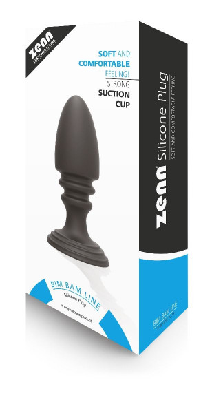 Zenn Silicone Anal Plug round