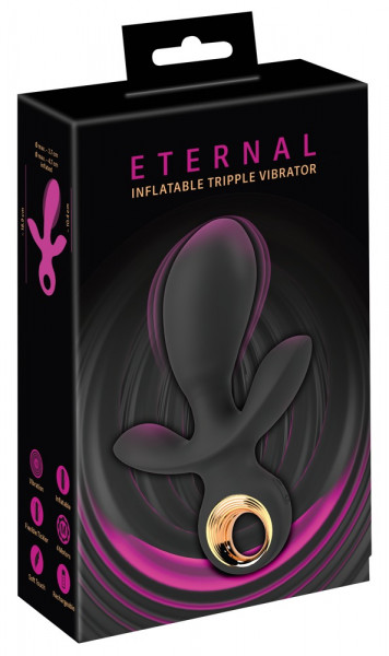 Eternal Inflatable Triple Vibrator