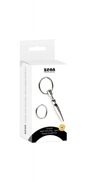 Zenn Super Penis Plug - Sperm Stopper Double Fun