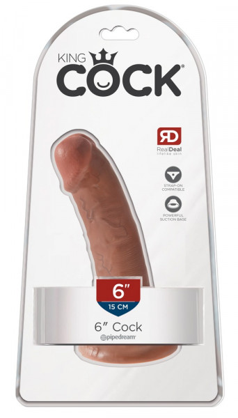 King Cock 6&quot; Cock Tan