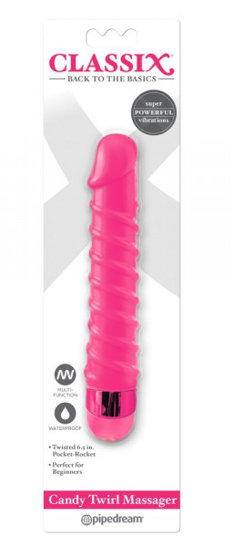 Classix Candy Twirl Massager