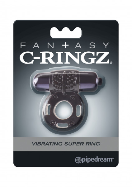 Fantasy C-Ringz Vibrating Super Ring schwarz