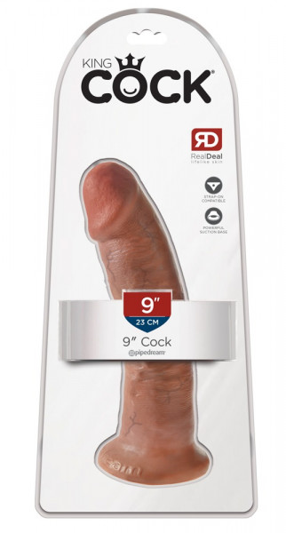 King Cock 9&quot; Cock Tan