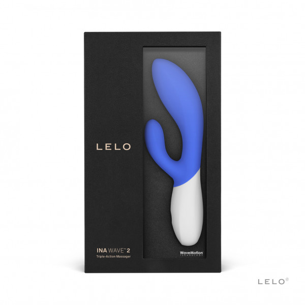 LELO Ina Wave 2 Rabbit-Vibrator Blue