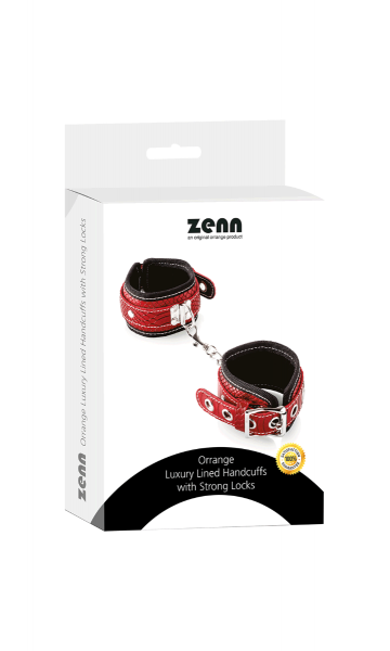 Zenn Luxury Lined Handcuffs with Strong Locks