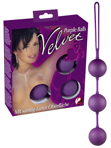 You2Toys Velvet Balls purple