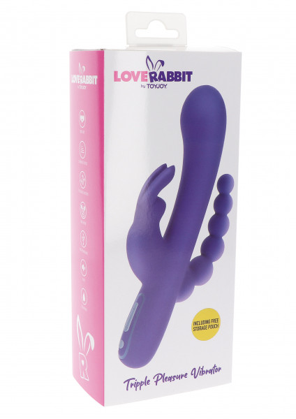 Love Rabbits by TOYJOY Triple Pleasure Vibrator