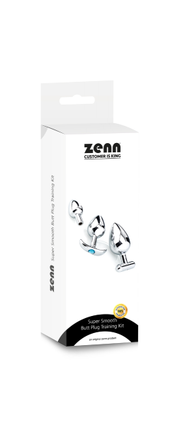 Zenn Super Smooth Butt Plug Training Kit 1