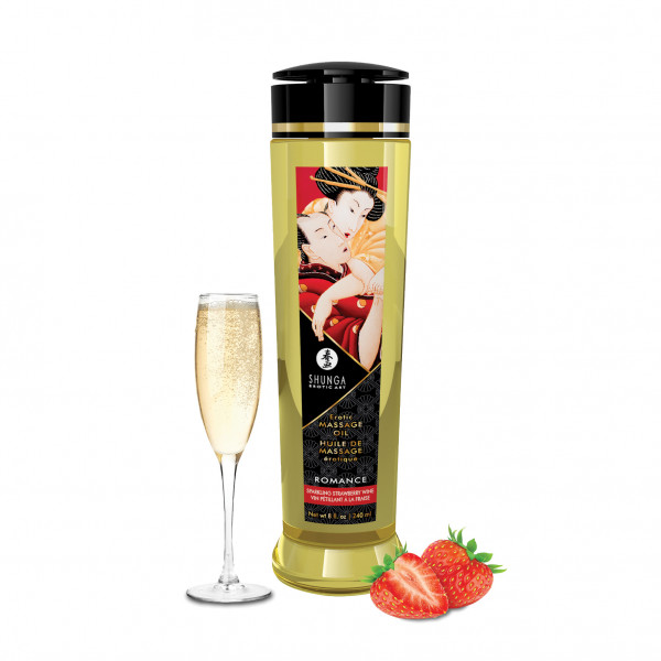 SHUNGA Massage Öl Romance (Strawberry) 240ml