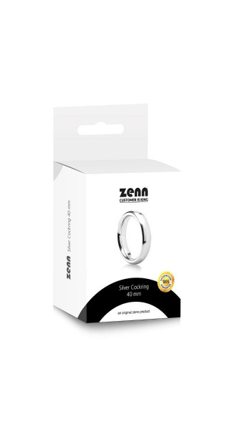 Zenn Silver Cockring 40 mm