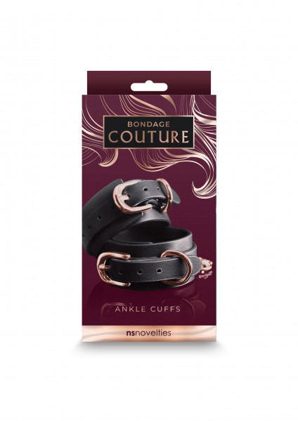 NS Novelties Bondage Couture Ankle Cuffs
