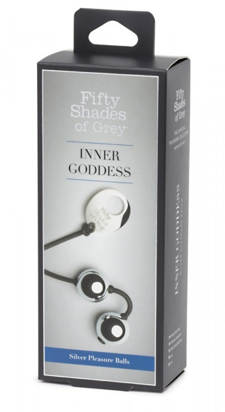 Fifty Shades of Grey Inner Goddess Silver Pleasure Balls