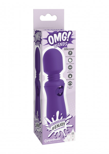 OMG! Enjoy Vibrating Wand Lila