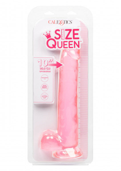 California Exotics Queen Size Dong 10 Inch pink