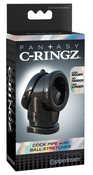 Fantasy C-Ringz Cock Pipe with Ball-Stretcher