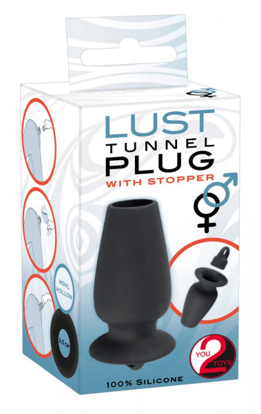 You2Toys Lust Tunnel Plug mit Stopper