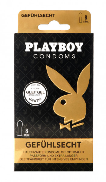PLAYBOY Condoms Gefühlsecht 8er
