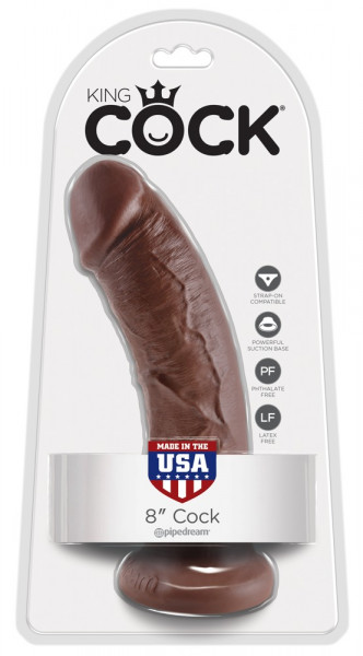 King Cock 8 Zoll Dildo Tan