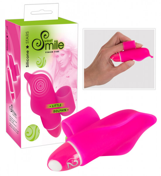 Sweet Smile Finger-Vibrator »Little Dolphin«
