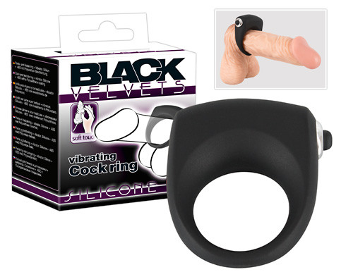 Black Velvets Vibrating Ring